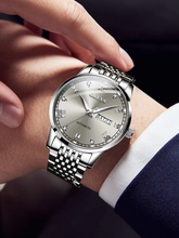 Men's Watch Men's Mechanical Watch Fully Automatic Simple Wind Waterproof Night Light Watch