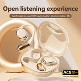 Bone conduction wireless Bluetooth earphones with ultra long battery life, noise reduction, no in ear movement, hanging ear earp