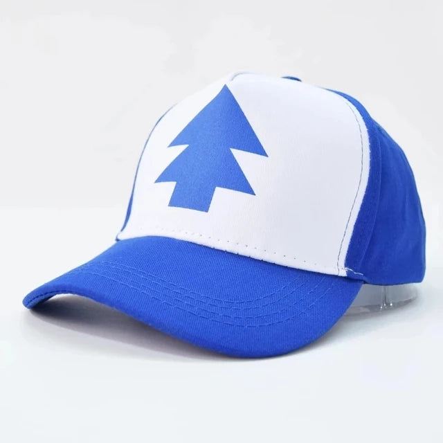 Cartoon Pines Hats Gravity Falls Dipper Baseball Caps Cosplay Accessories Hat Canvas Adjustable Boys Cotton Pine Cap Gift